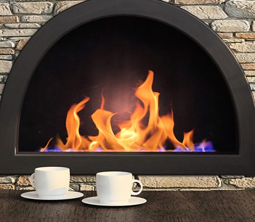 Natural Gas Fireplace